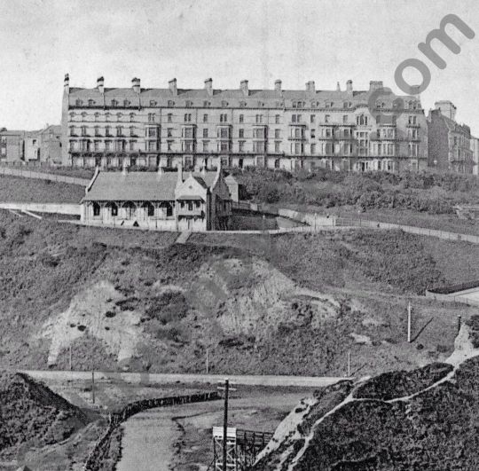 The Assembly Hall with Britannia Terrace behind it. The Assembly Hall with Britannia Terrace behind it.