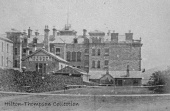 The tennis courts behind the Zetland hotel